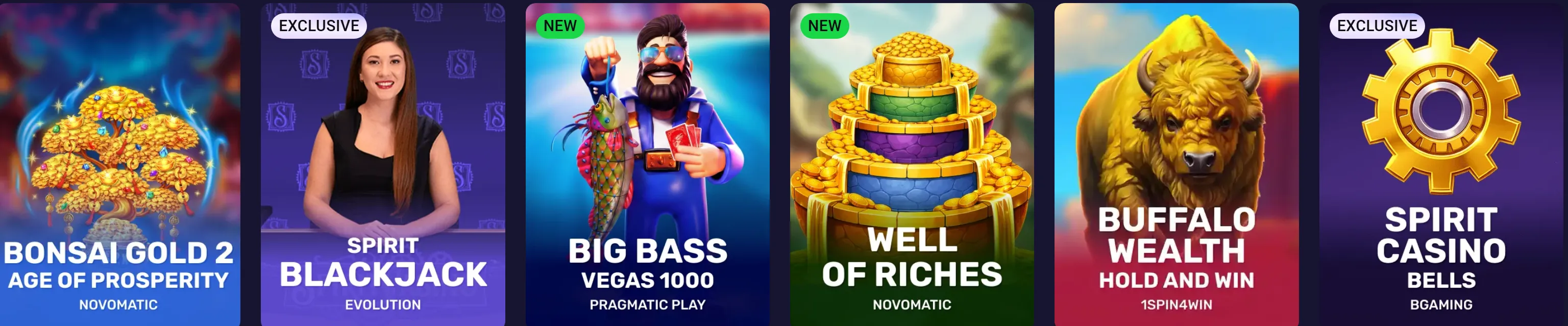 Online Casino Spirit Casino